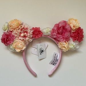 NWT Floral Mickey Ears